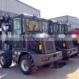 Weifang Loader Manufacturer 1500kg Compact Mini Wheel Loader Price thumbnail-2