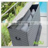 Rattan Waterproof Outdoor Cushions Storage Box thumbnail-1