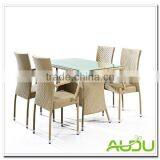 Audu Perth Garden Outdoor Rattan Dining Set thumbnail-1