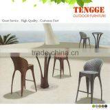 Patio Fancy Cheap Rattan Bar Table Sets thumbnail-2