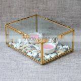 Presentation Box Single Small/ Photo Box /Christmas Candy Storage Containers Rectangular Clear Glass Box thumbnail-4