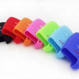 Red Blue Orange Eco-friendly Silicone Soft Cover Car Protective Key Cases thumbnail-3