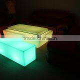 Rechargeable li Battery Operated Party Lighted up Stool Cube Chair thumbnail-6