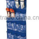 Store More 24 Pockets Doorback Multi-purpose Hanging Shoe Storage Organizer thumbnail-1