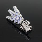 With Your Own Deign Magnetic Name Metal Pin Badge thumbnail-2