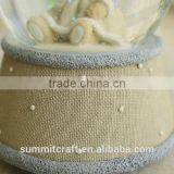 Best Birthday Gift Resin Glass Snow Globe With Blowing Snow Snow Ball thumbnail-3