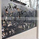 FO-9S05 Outdoor Large Corten Steel Love Sculpture for Sale thumbnail-4