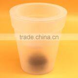 Solar Flower Pot Lights Led Planter Vase thumbnail-1