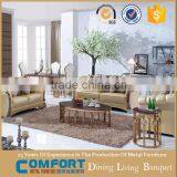 C-506 Italian Style Divan Sofa Wooden Set Living Room Furniture thumbnail-1