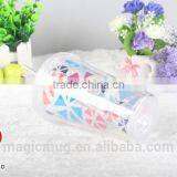 Double Wall 16oz Clear Plastic Coffee Mug thumbnail-3