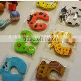 Colorful Cheapest Good Quality Animal Cartoon Foam Funny Door Stopper thumbnail-1