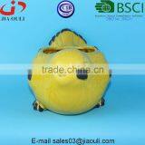 BSCI Audit Factory Antique Ceramic Yellow Bird, Animal Planter Pot Bird Flower Pot thumbnail-2