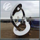 Stainless Steel Outdoor Abstract Garden Metal Sculpture thumbnail-5