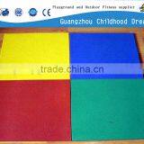 CHD-819 Colorful Customized Badminton Court Rubber Flooring Playground Rubber Tile Hong Kong thumbnail-1