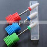 1 Piece Nail Drill Head Diameter 6.5MM White Ceramic Burr For Nail Shank Diameter 2.35MM thumbnail-2