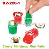 Promotional Cheery Christmas Mini Putty Toys for Kids thumbnail-1