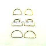 Nickel Finish Metal D Ring / Metal Hardware Ring / Steel Rings thumbnail-5