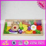2016 New Design Cooking Toy Wooden Puzzles for Toddlers W14A157 thumbnail-5