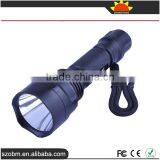 Green Light Flashlight Torch C8 Q5 560Lumens 1 Mode Tactical LED Flashlight Toch thumbnail-2