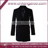 Men's Long Style Overcoat thumbnail-1