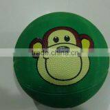 Colorful Rubber Basketball thumbnail-4