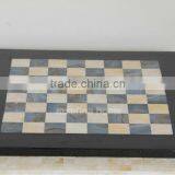 Lacquer Mother of Pearl Chess Board thumbnail-1