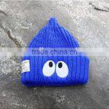 100% Acylic Cottonacrylic Beanie Embroidery Knit Hats/winter Caps thumbnail-4