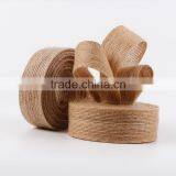 MSD 2016 Woven Jacquard 2.5 Inch Wide Natural Jute Ribbon thumbnail-2