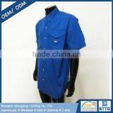 100%nylon Waterproof Short Sleeve Wear Fishing Shirts thumbnail-1