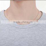 Latest Design of Half Shirt New Model Men's T-shirt China Wholesale thumbnail-3