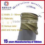 Wholesale High Quality Decoration Metallic Ribbon for Gift thumbnail-3