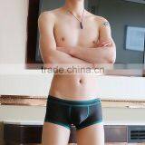 Custom 2016 Summer Men's Sey Mesh Boer Shorts Soft Nylon Breathable Fabric Underwear U Conve Pouch Underpants Brand Gay Underwea thumbnail-2