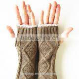 Wholesale Knitting Pattern Women Fingerless Gloves thumbnail-3