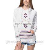 Fashion Women Grey Print Hoodie Sweatshirt Custom in Nangchang thumbnail-1