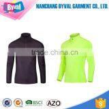 Latest Design Men Sports Jersey Bodybuilding Half Zip Shirt thumbnail-6