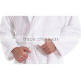 Unisex White Polar Fleece Robes thumbnail-2