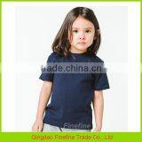 OEM Service Cotton Knitted Plain Kids Tshirts thumbnail-1