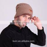 2016 Brand Beanies Knit Men's Winter Hat Caps Bonnet Winter Hats For Men Women Beanie Fur Warm Hat thumbnail-3