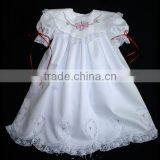 Girls Christmas Nightgrown Baby Kids White Elegant Dress thumbnail-1