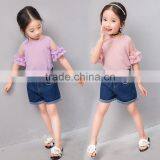 S17358A Latest Design Children Cotton Blouse and Tops thumbnail-2