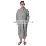 Wholesale Coral Fleece Plush Luxury Bath Robe for Men thumbnail-2