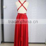 Yihao 2016 Special Offer Natural V-neck Vestidos De Fiesta Women Long Sexy Strapped Lady Party Maxi Summer Dress thumbnail-4