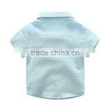 Boys Clothing Summer Cotton Fancy Latest Boy Kids Shirt thumbnail-3