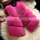 Imitation Fox Fur Fur Vest Three Stripe Europe and the United States Fake Fur Vest Burst Models thumbnail-4