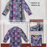 High Quality Colorful Long Sleeve Fashionable Shirts for Girls thumbnail-1