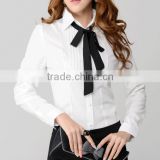 white shirts ofr women's professional fashion shirts slim fit lady blouses
