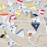 Hot Selling High Quality Fabric Home Decoration Bunting Flag/pennant thumbnail-2