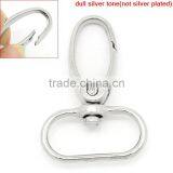 Silver Tone Hook Lobster Swivel Clasps Trigger Clips Snap For Key Ring ,20PCs,8seasons thumbnail-1