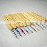 Multicolor Bamboo Handle Crochet Hooks thumbnail-4