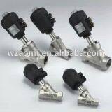 SS304 SS316 JZ5 Sanitary Stainless Steel Thread Angle Seat Valve thumbnail-2